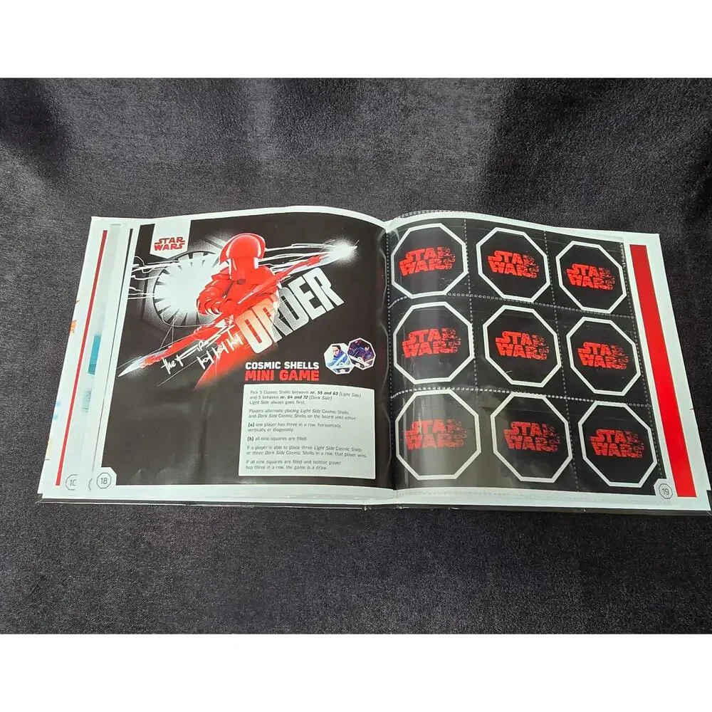 Star Wars Cosmic Shells Collectors Album Winn Dixie Exclusive